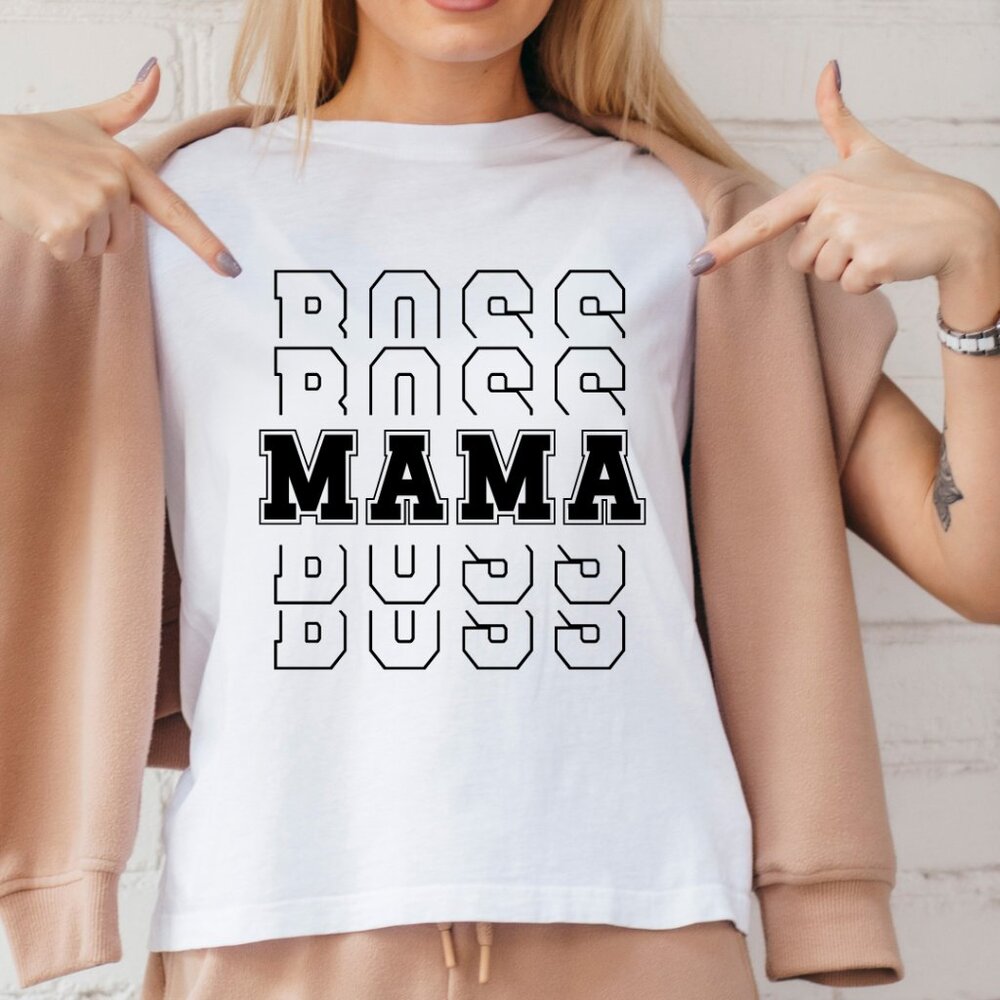 Boss Mama Shirt, Mom Gift, Best Mama Shirt, Mother_s Gift Ideas